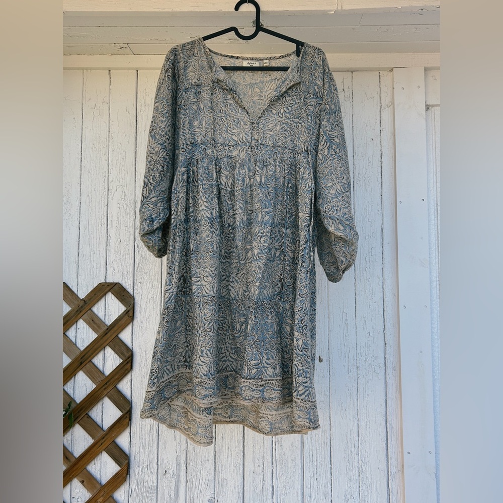 100% cotton Indian Block Print Dress